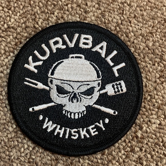 Other - Kurvball Whiskey Skull Patch